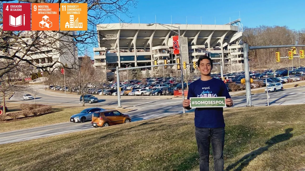 Héctor Montilla es el primer politécnico en postgrado colaborativo entre la ESPOL y Virginia Tech