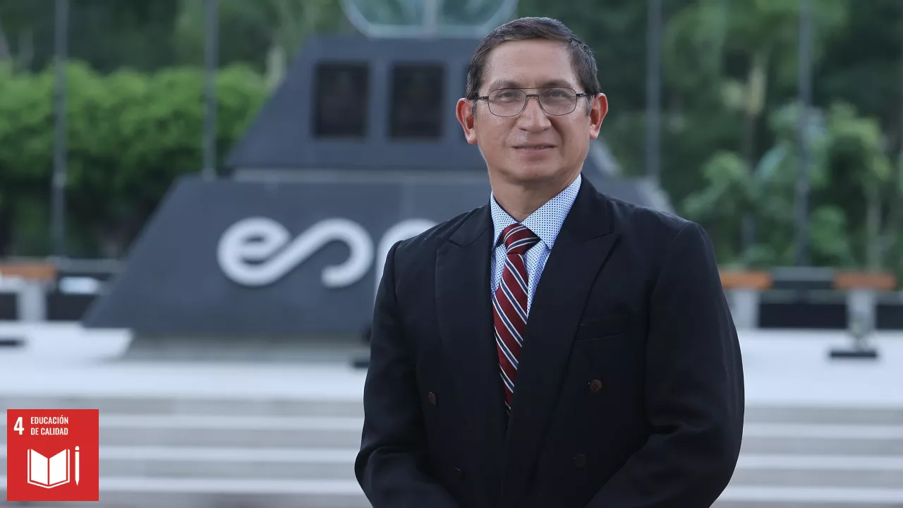 El profesor Carlos Salazar pondrá su nuevo doctorado al servicio de la ESPOL